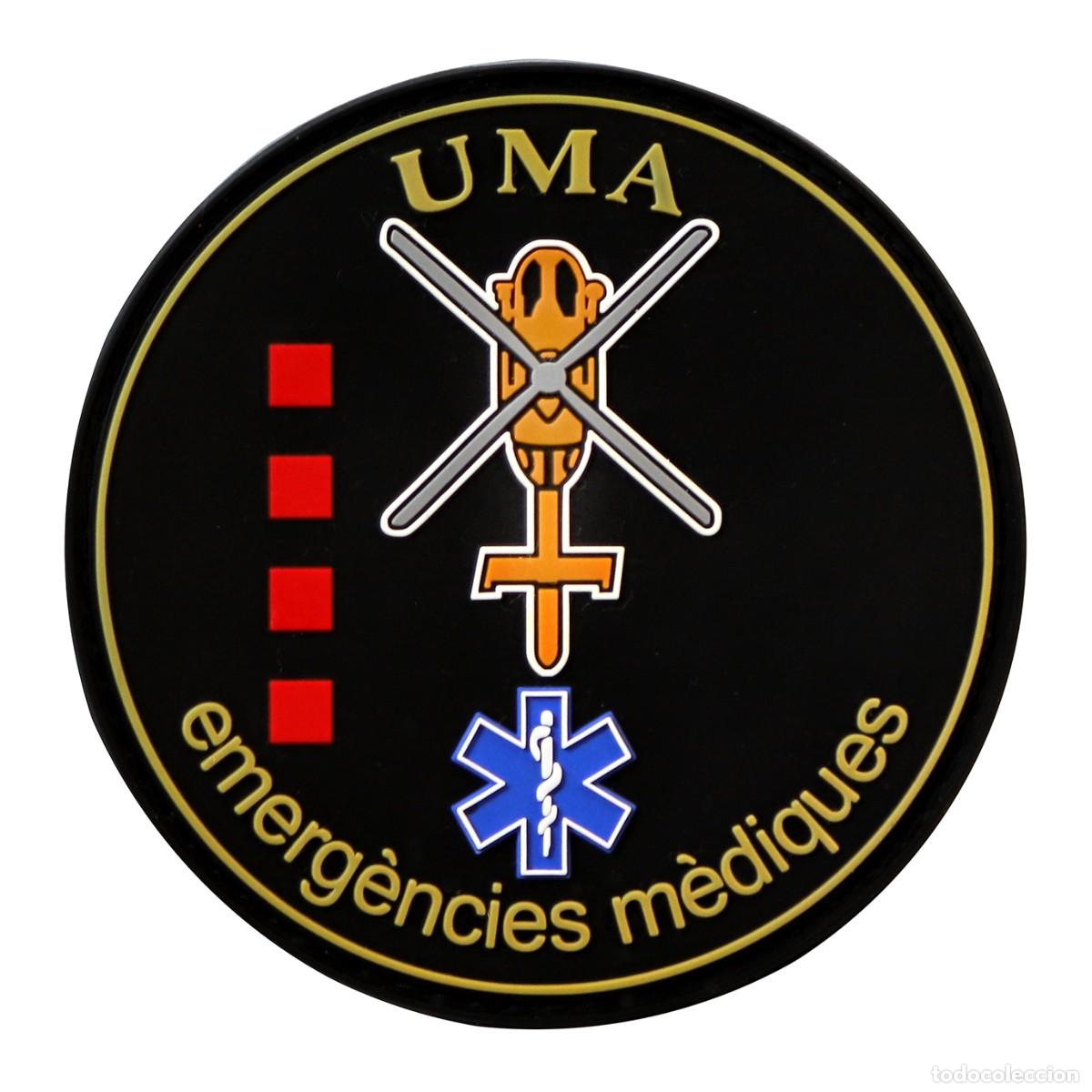 Militaria: PARCHE EMERGENCIES MEDIQUES CATALUNYA - SEM - UMA - UNIDAD MEDIOS AEREOS - HEMS