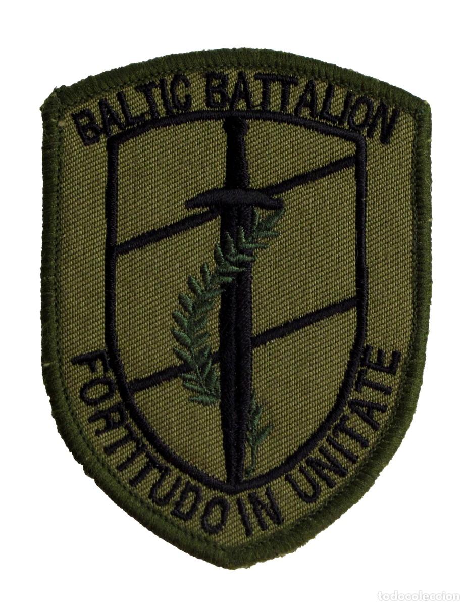 Militaria: PARCHE IFOR - GUERRA BOSNIA - BALTIC BATTALION