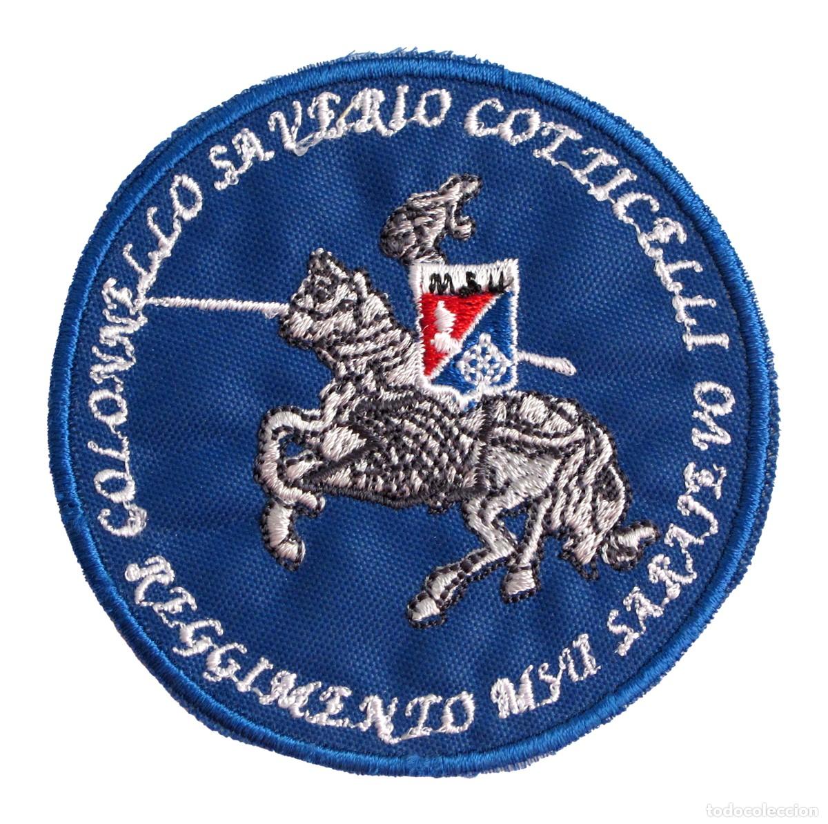 Militaria: PARCHE GUERRA BOSNIA - CONTINGENTE ITALIANO - REGIMIENTO MSU SARAJEVO - CARABINIERIS