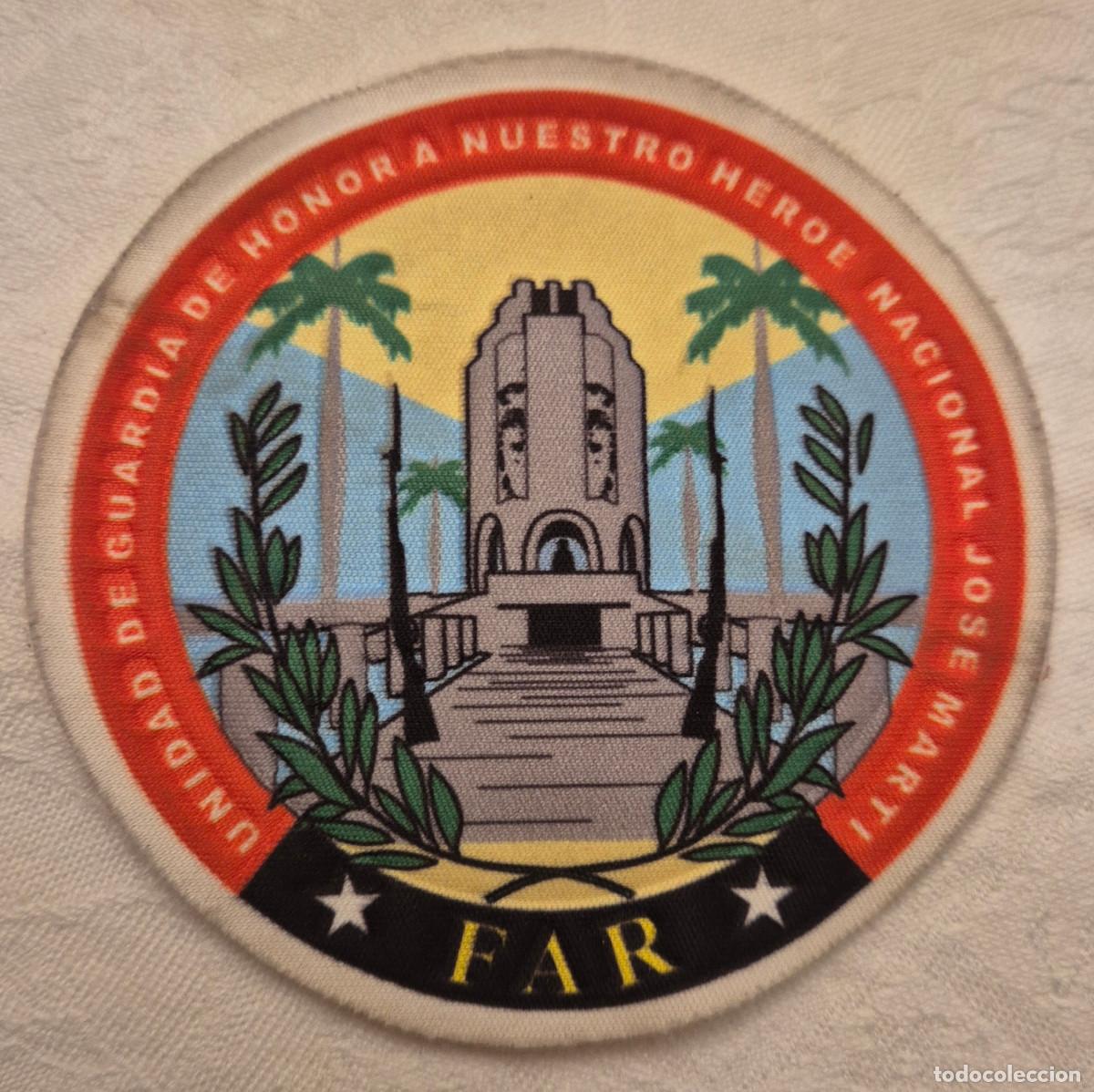 Militaria: CUBA Insignia monogramma unidad de guardia JOSE MARTI