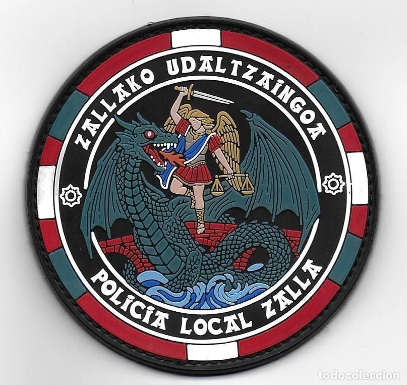 Militaria: parche POLICIA LOCAL ZALLA