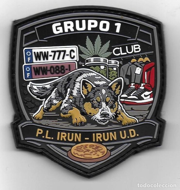 Militaria: parche POLICIA LOCAL IRUN GRUPO 1 PAIS VASCO