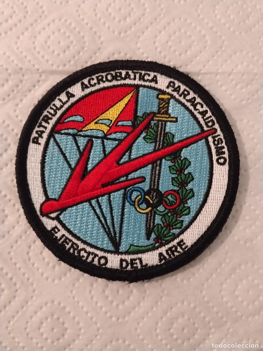 Militaria: Parche PAPEA Patrulla Acrob&aacute;tica Paracaidismo Ejercito del Aire