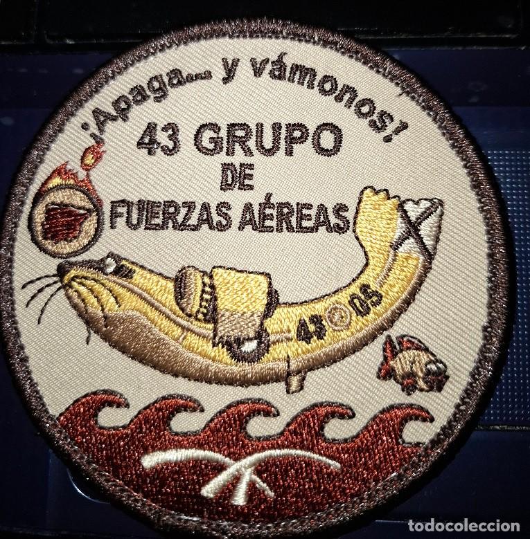 Militaria: PARCHE EJERCITO AIRE 43 GRUPO APAGAFUEGOS NUEVO