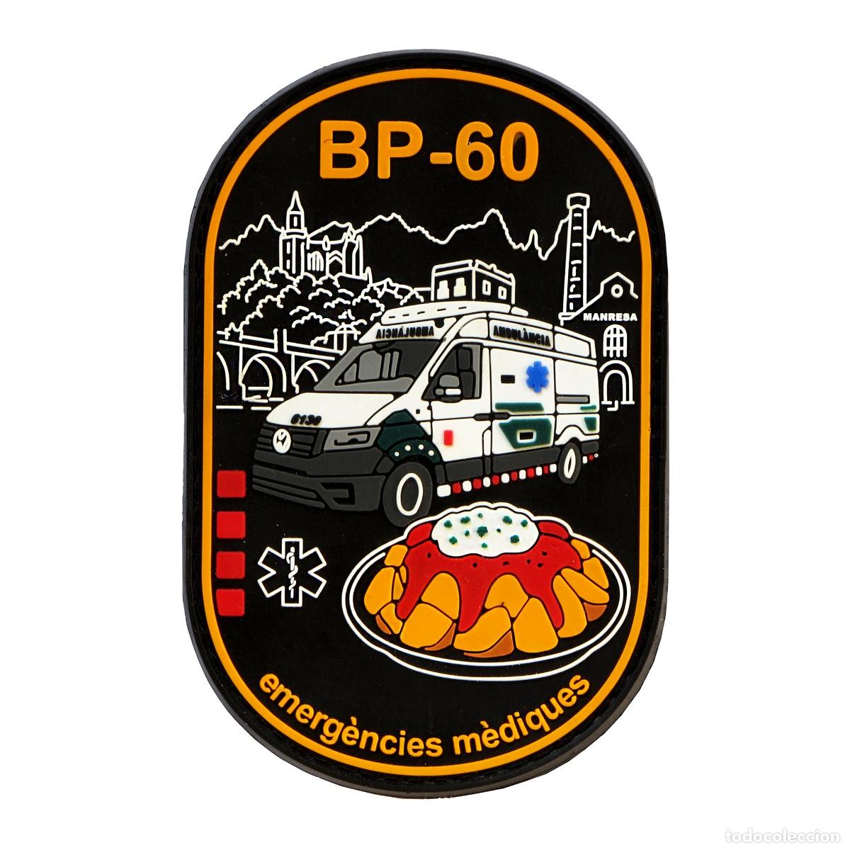 Militaria: PARCHE EMERGENCIES MEDIQUES CATALUNYA - BP-60 - SEM - MANRESA