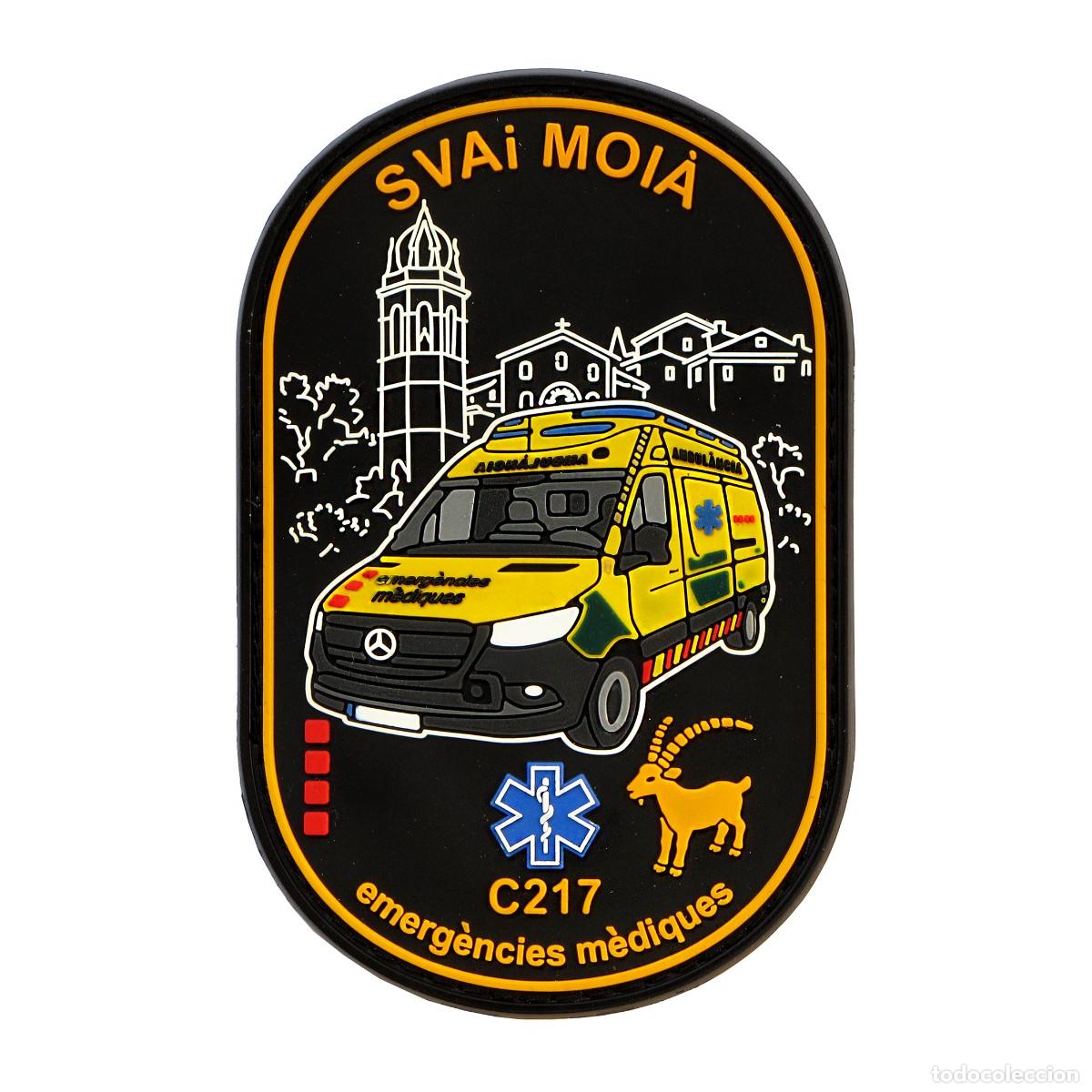 Militaria: PARCHE EMERGENCIES MEDIQUES CATALUNYA - SEM - C217 - SVAi MOIA