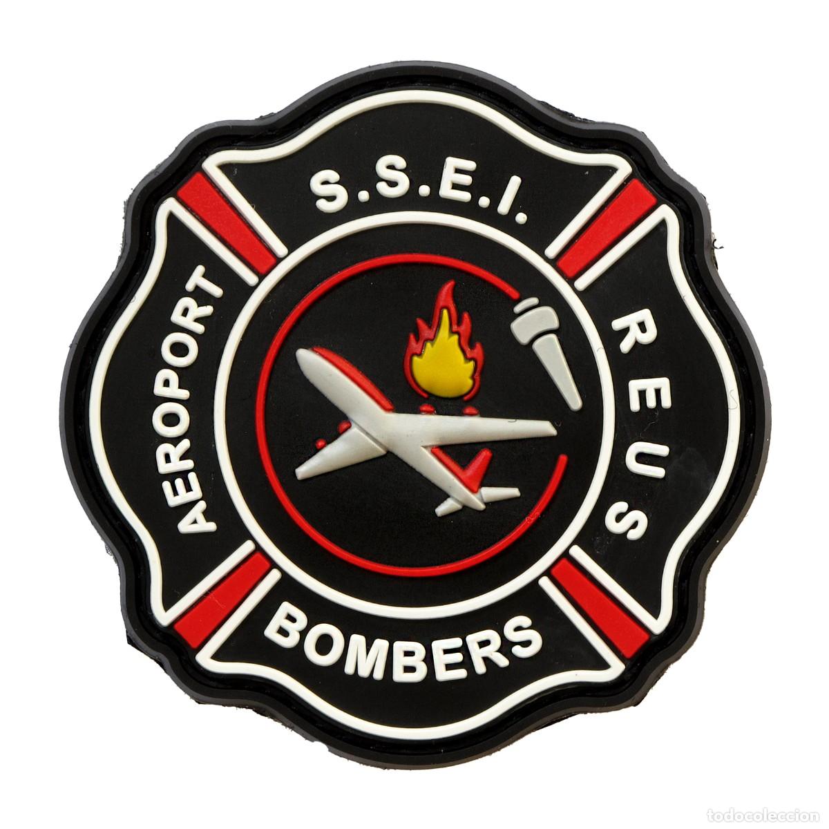 Militaria: PARCHE BOMBEROS - AEROPORT REUS - S.S.E.I. - BOMBERS