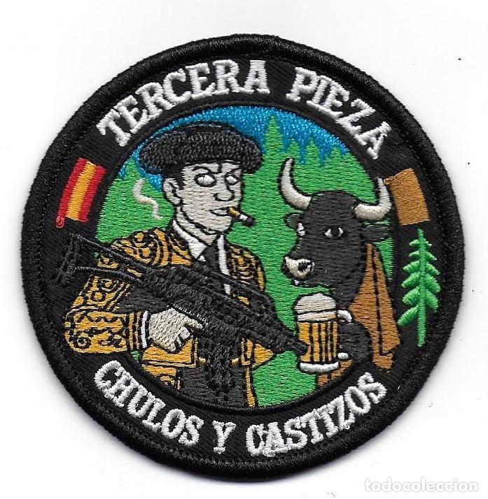 Militaria: parche EJERCITO MISION INTERNACIONAL TERCERA PIEZA