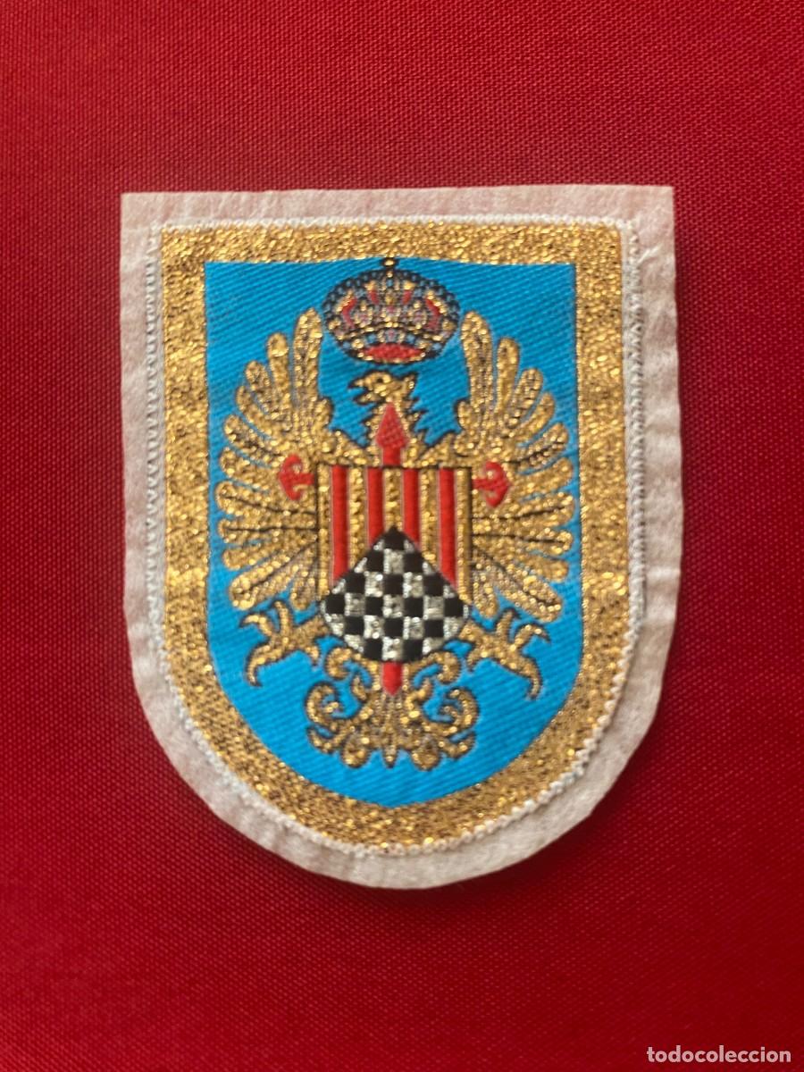 Militaria: Antiguo parche militar del Ejercito de Tierra. IV Regi&oacute;n Militar Catalu&ntilde;a (1931-2003)