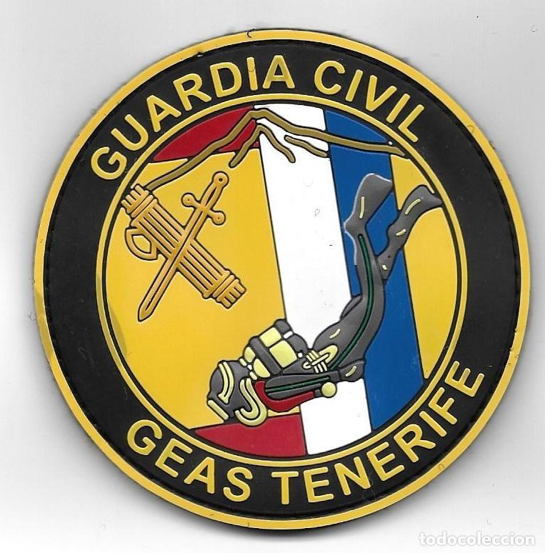 Militaria: parche POLICIA GUARDIA CIVIL GEAS TENERIFE BUCEADORES