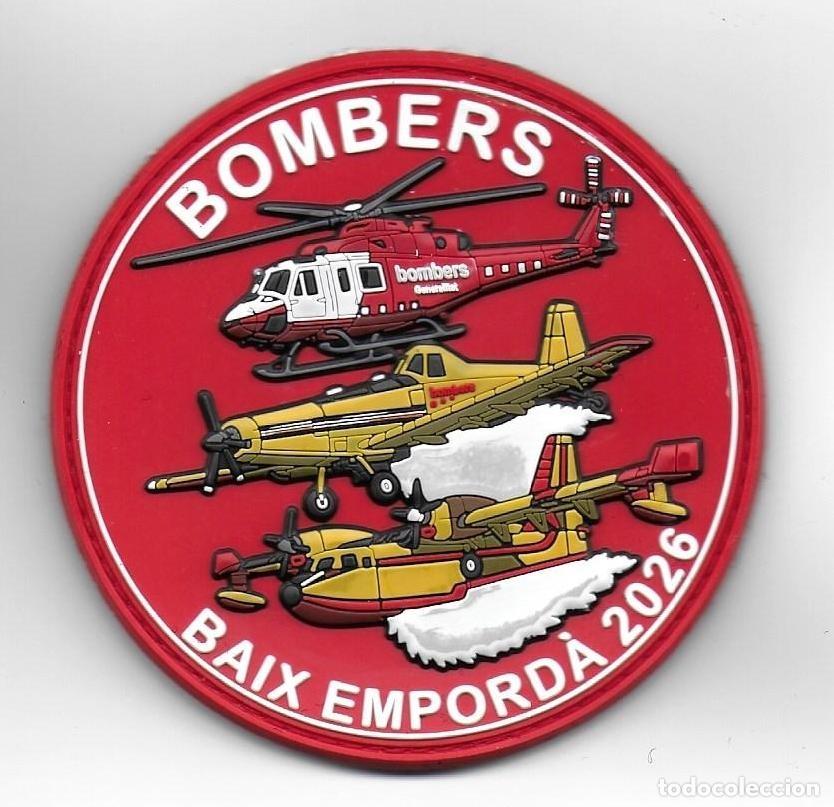 Militaria: parche BOMBEROS FORESTALES BAIX EMPORDA