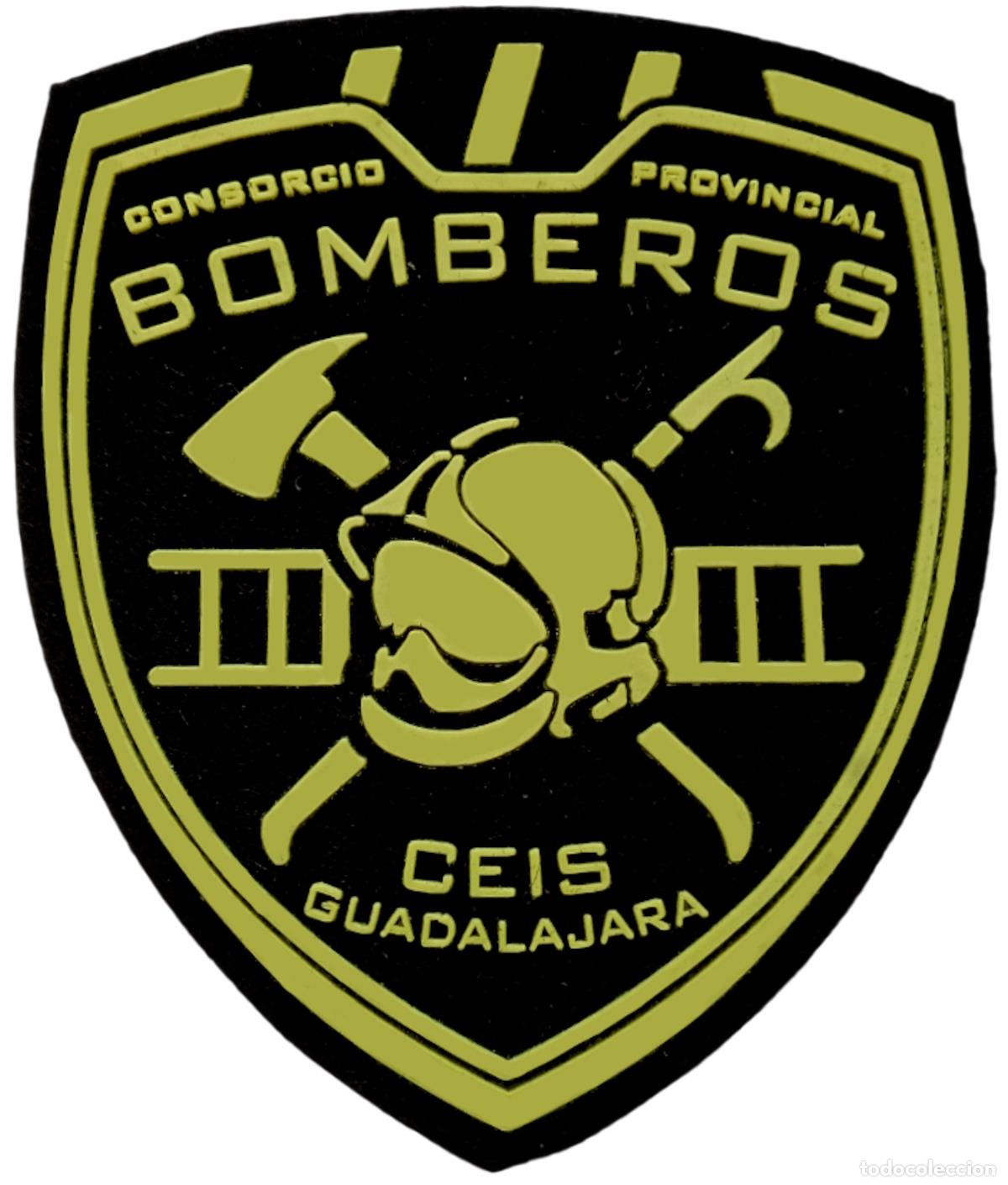 Militaria: Bomberos Guadalajara parche insignia patch ecusson pompiers