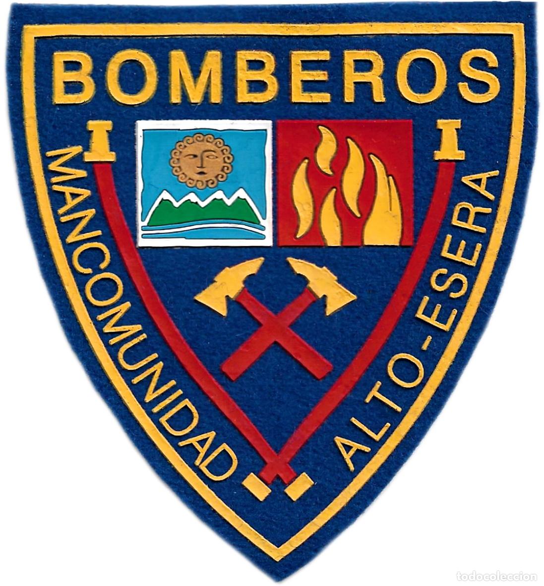 Militaria: Bomberos Mancomunidad Alto Esera parche insignia patch ecusson pompiers