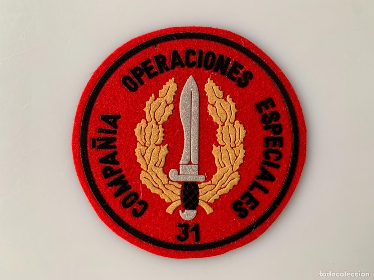 Militaria: Emblema Parche COE 31 Operaciones Especiales Ej&eacute;rcito Tierra VTG 80s