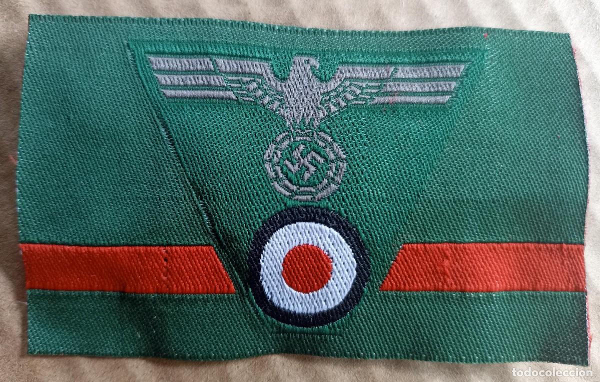 Militaria: &Aacute;guila insignia para gorra M43 wehrmacht tropa (III Reich Hitler- Nazi- Alemania) WWII