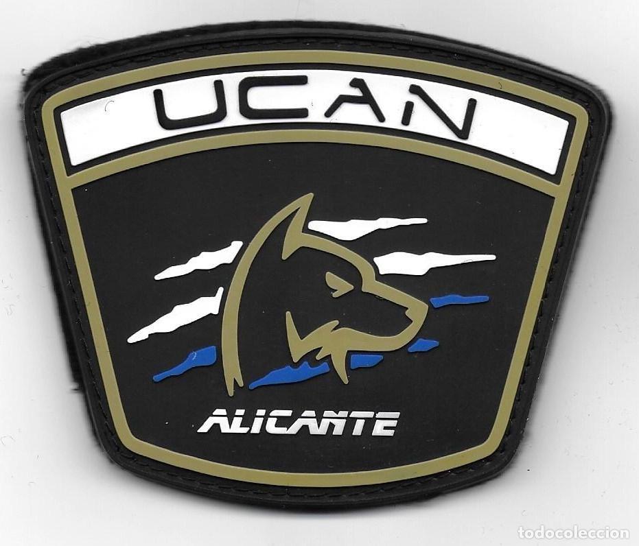 Militaria: PARCHE POLICIA ALICANTE UNDAD CANINA K9