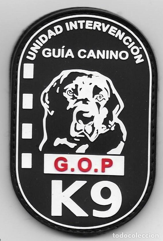 Militaria: PARCHE SEGURIDAD PUERTO DE TARRAGONA Y BARCELONA UNIDAD CANINA K9 EOD