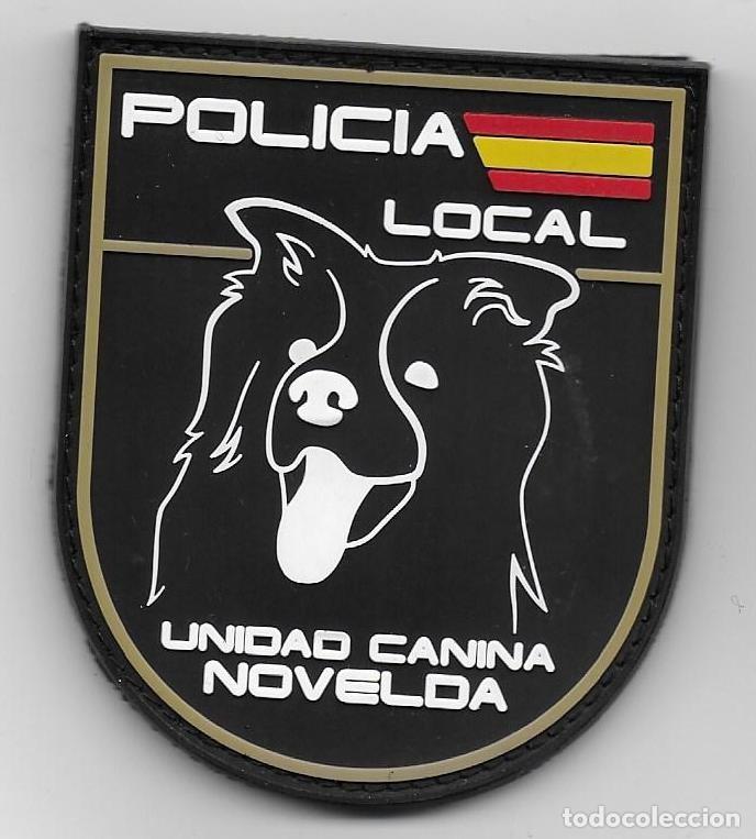 Militaria: PARCHE POLICIA LOCAL NOVELDA K9