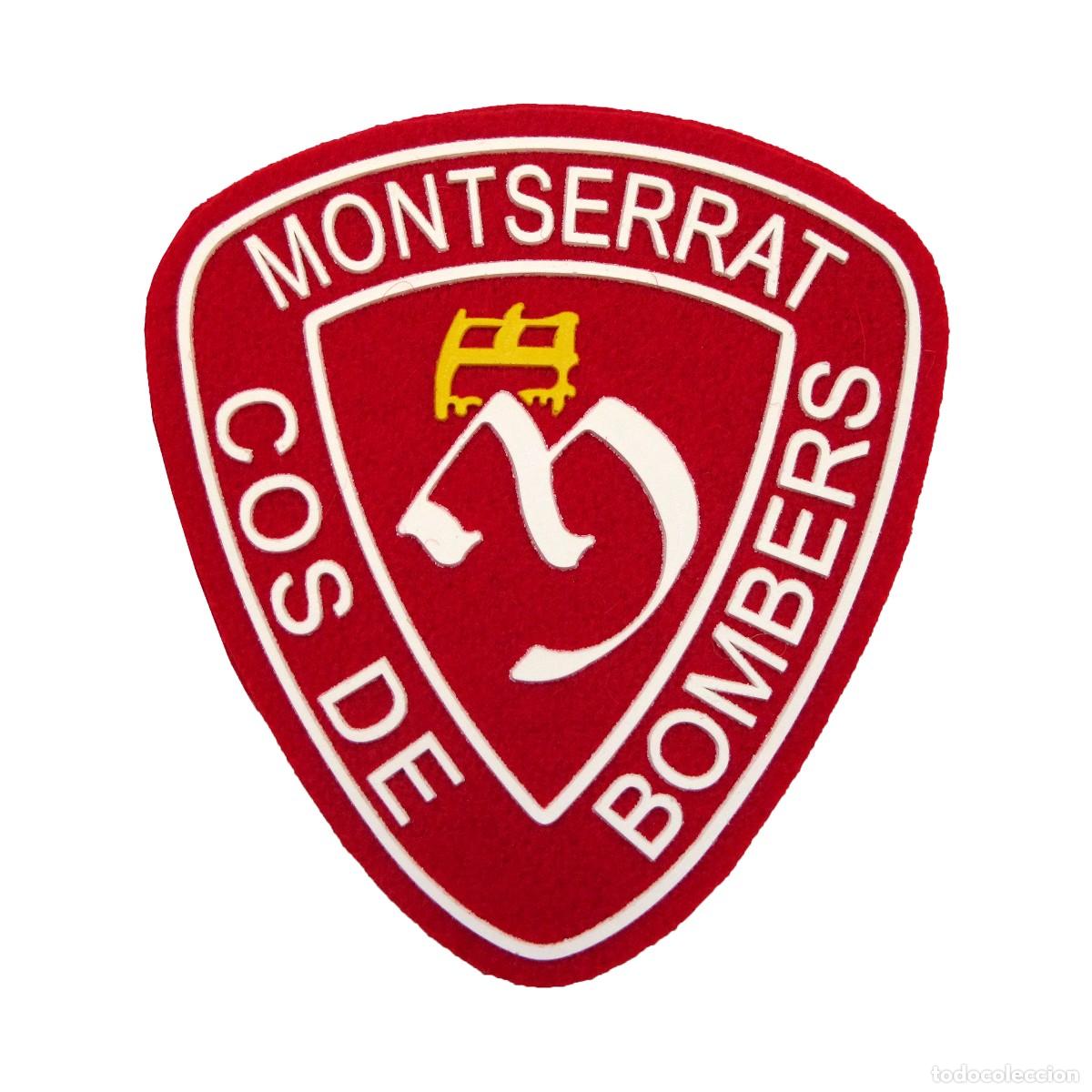 Militaria: PARCHE BOMBEROS - COS DE BOMBERS MONTSERRAT