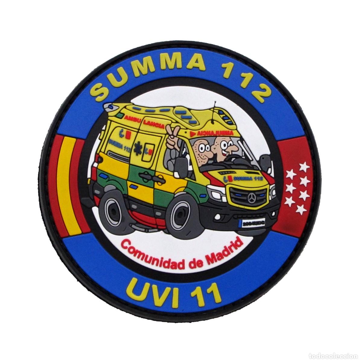 Militaria: PARCHE SUMMA 112 COMUNIDAD DE MADRID UVI 11