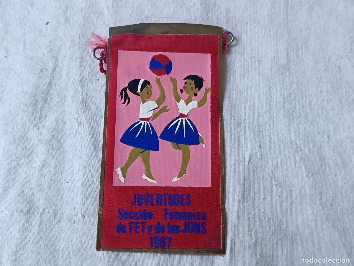 Militaria: Parche o similar, Juventudes Secci&oacute;n Femenina de FET y de los JONS, 1967
