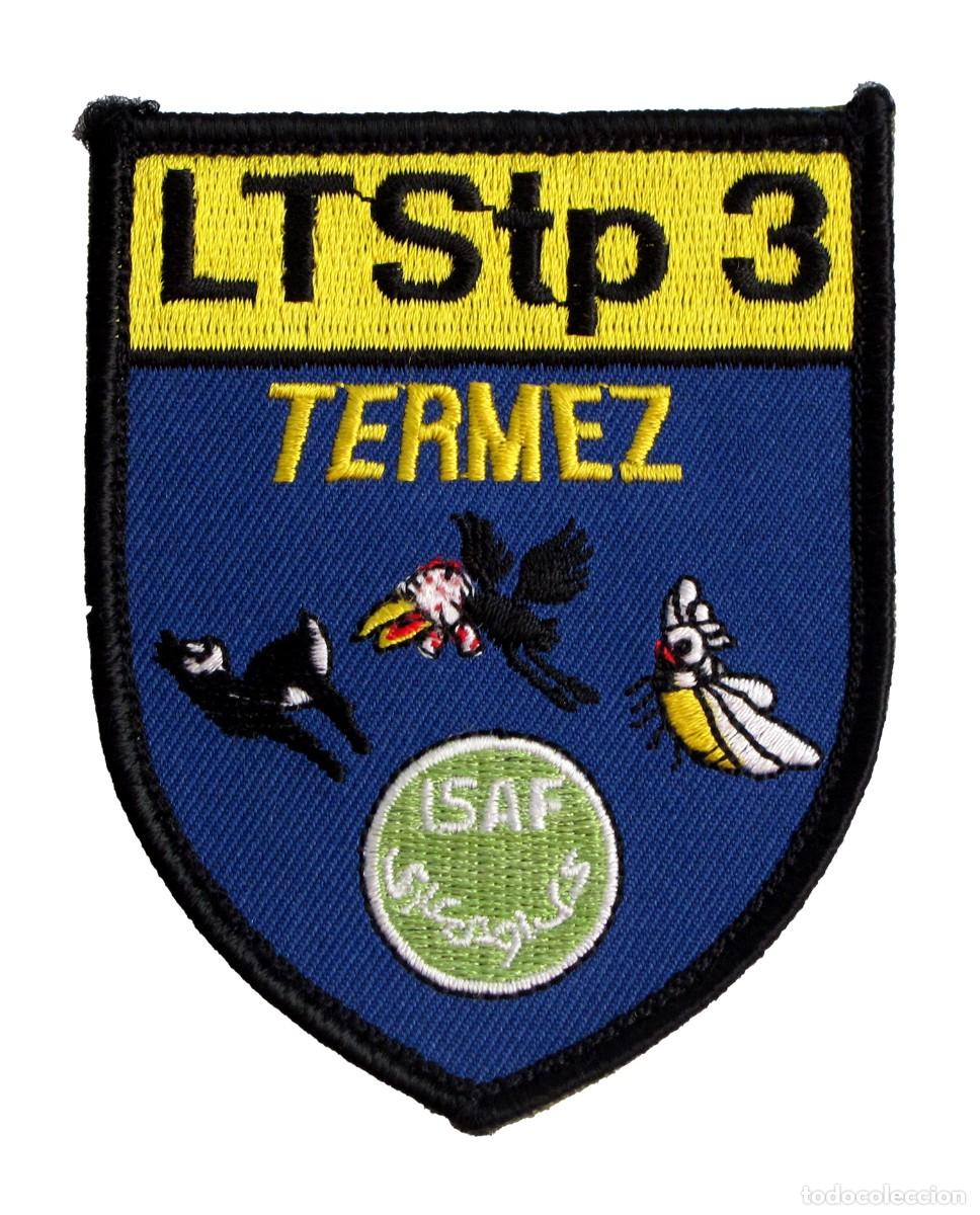Militaria: PARCHE MILITAR ISAF - TERMEZ - CONTINGENTE ALEMAN LTStp 3 - AFGHANISTAN
