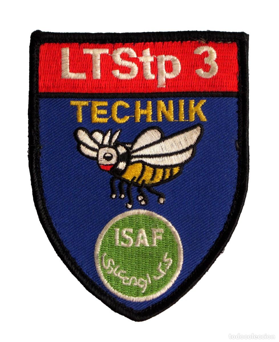 Militaria: PARCHE MILITAR ISAF - AFGHANISTAN - LTStp 3 - TECHNIK - CONTINGENTE ALEMAN