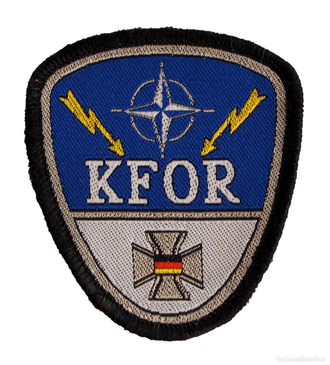 Militaria: PARCHE KFOR - NATO - KOSOVO - CONTINGENTE ALEMAN