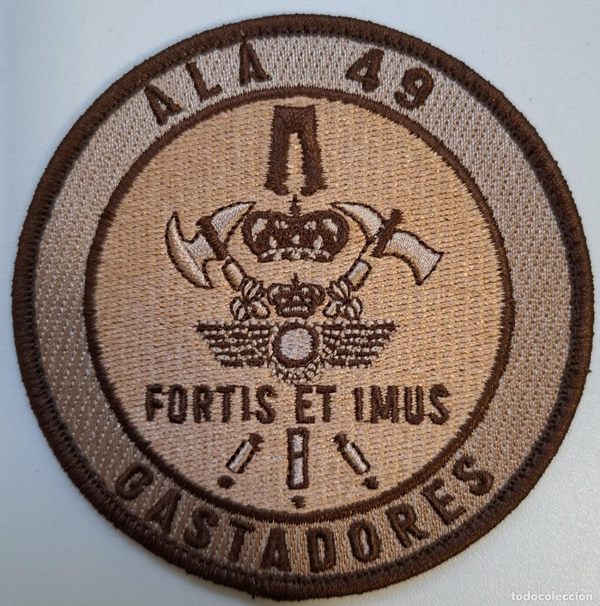 Militaria: PARCHE DE LOS GASTADORES DEL ALA 49