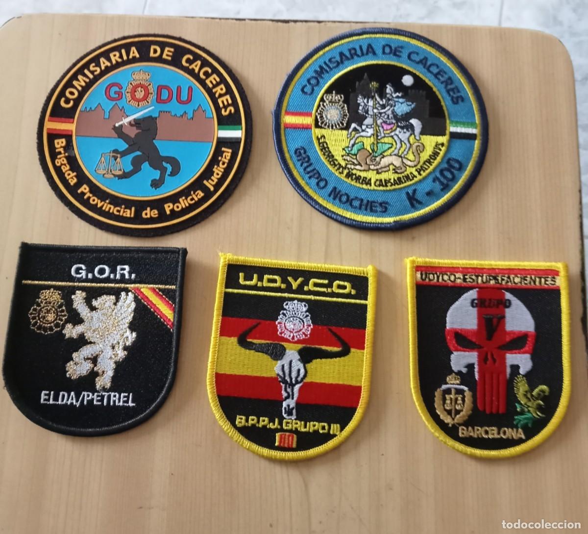 Militaria: Parches Polic&iacute;a Nacional