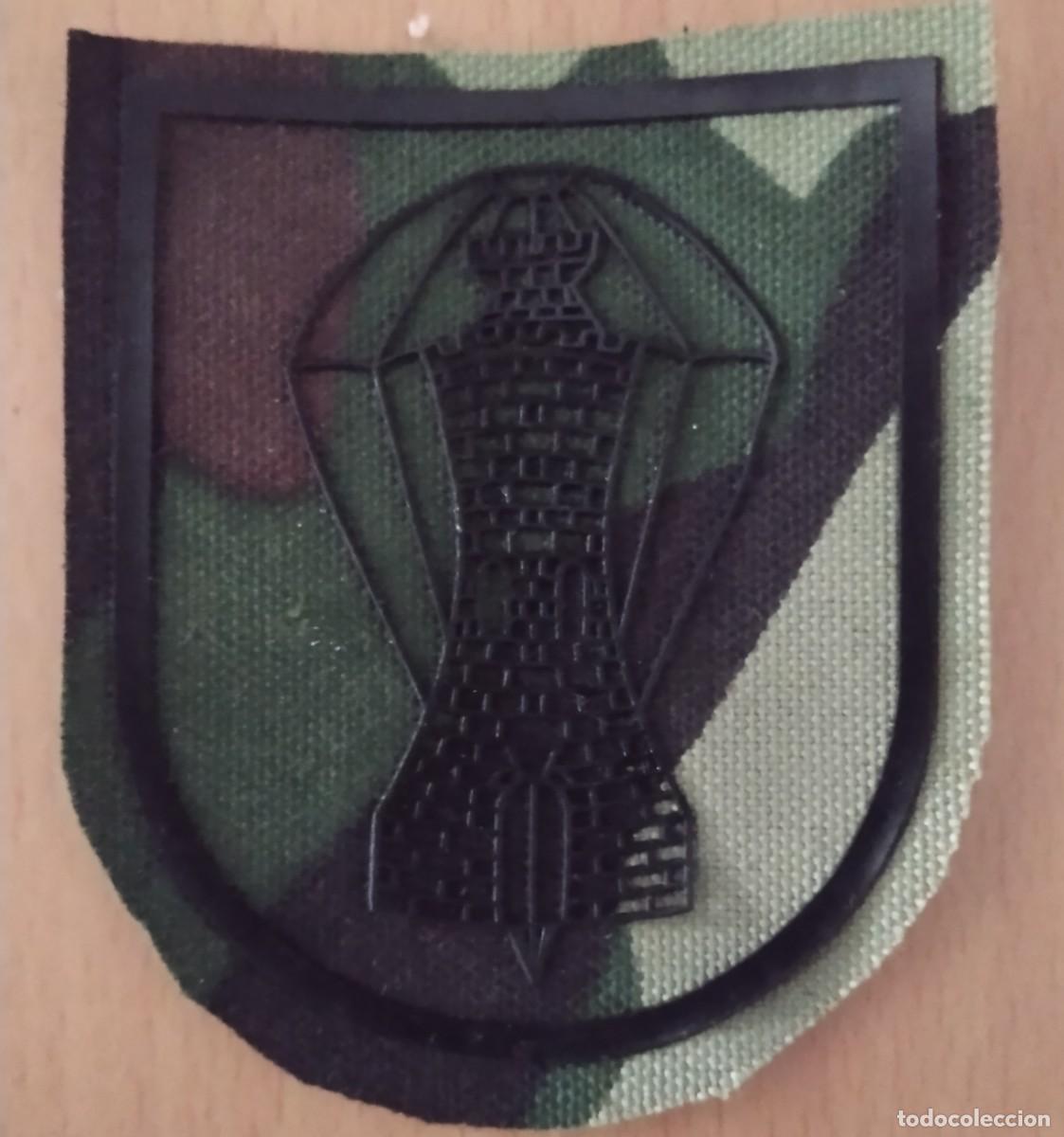 Militaria: Parche brigada paracaidista ingenieros mimetizado a&ntilde;os 90 BRIPAC