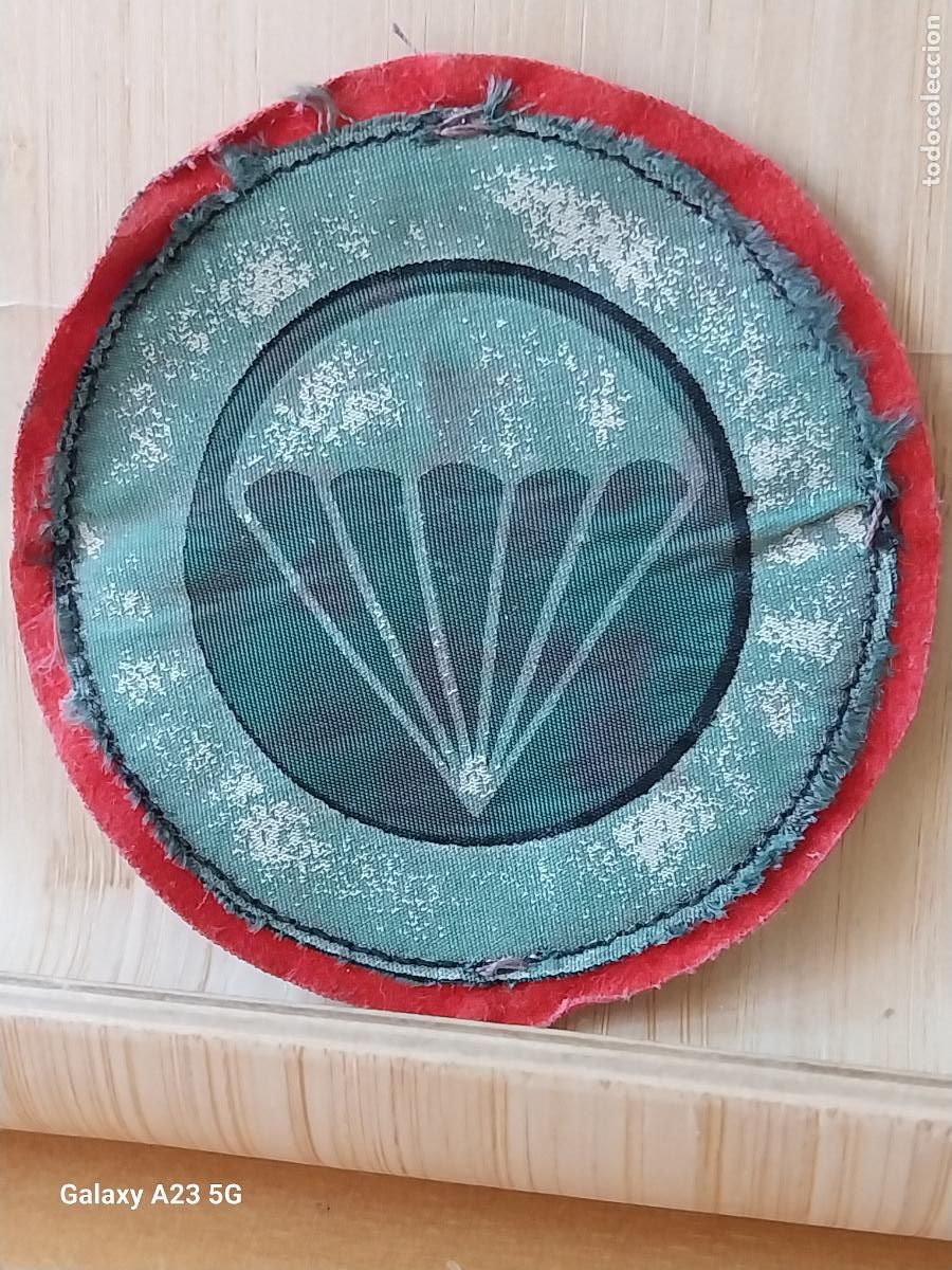Militaria: PARCHE PARACAIDISTA MUY SOBADO DESGASTADO 7CMS ORIGINAL