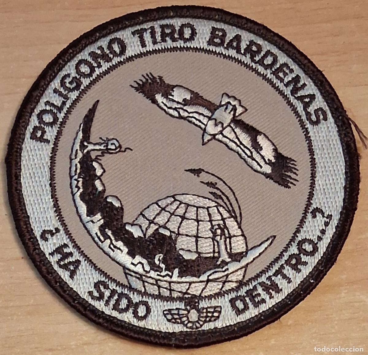 Militaria: PARCHE EJERCITO DEL AIRE POLIGONO TIRO BARDENAS MIMETIZADO &Aacute;RIDO