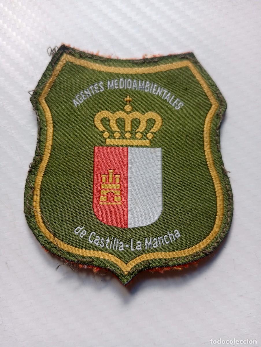 Militaria: PARCHE TELA AGENTE MEDIOAMBIENTAL FORESTAL CASTILLA LA MANCHA