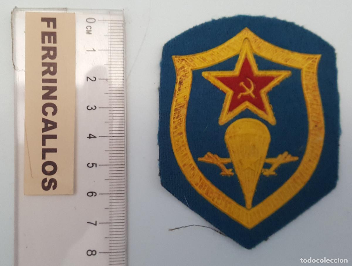 Militaria: PARCHE DE MANGA TROPAS AEROTRANSPORTADAS EJERCITO SOVI&Eacute;TICO, ORIGINAL URSS CCCP RUSIA COMUNISMO