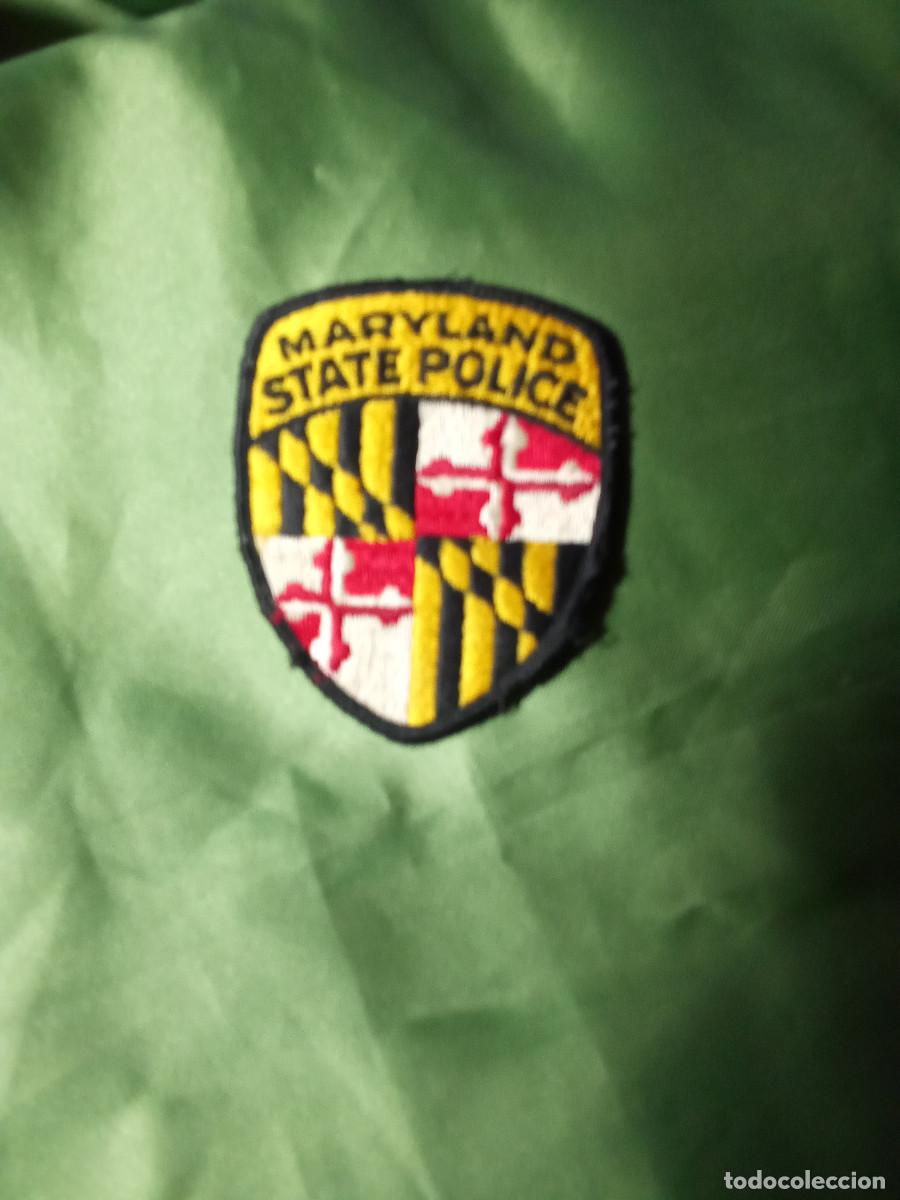 Militaria: PARCHE BORDADO POLICIA **MARYLAND USA** REF. GARA