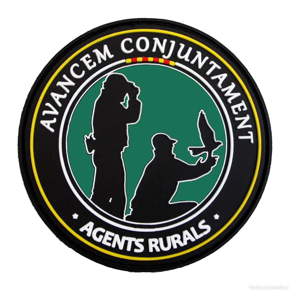 Militaria: PARCHE AVANCEM CONJUNTAMENT - AGENTS RURALS - CATALUNYA