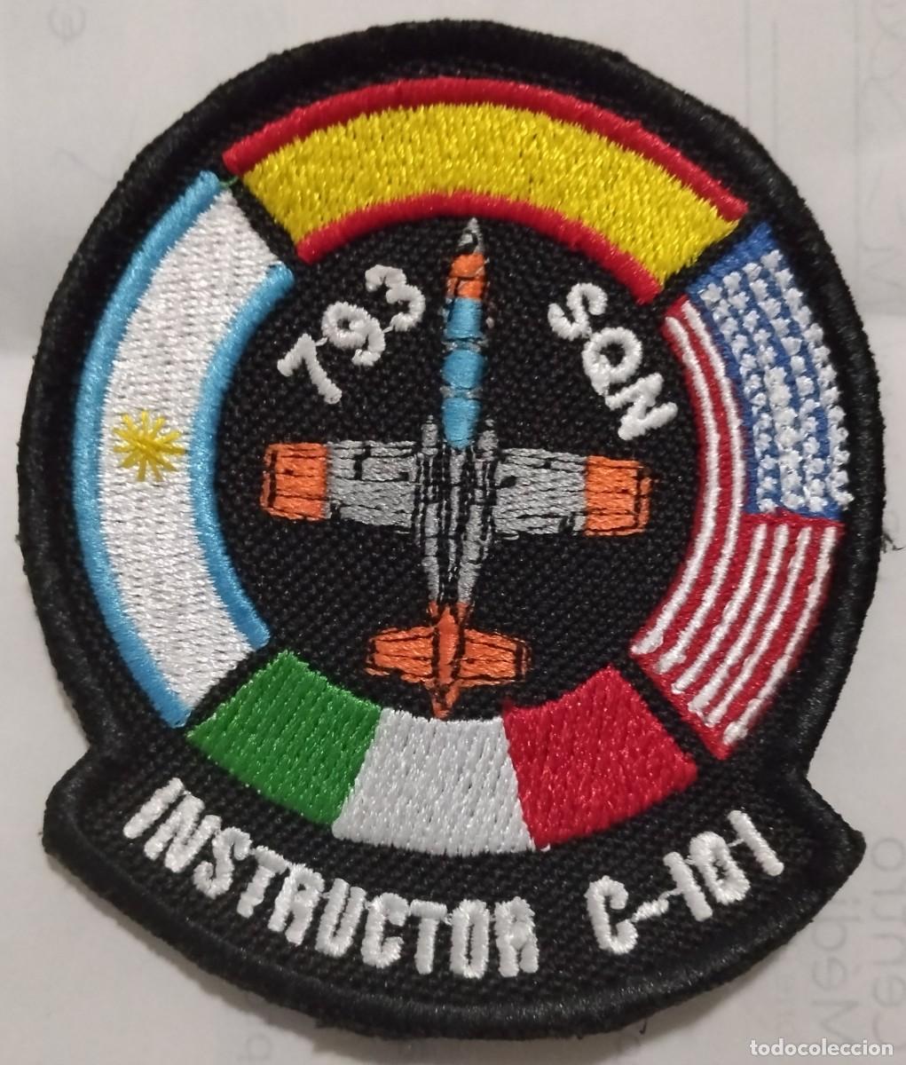 Militaria: Parche 793 escuadr&oacute;n academia general del aire