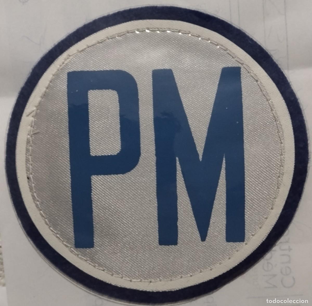 Militaria: Parche antiguo polic&iacute;a militar a&ntilde;os 90