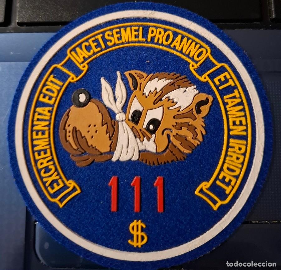 Militaria: PARCHE EJERCITO AIRE ALA 11 ESCUADRON 111 NUEVO