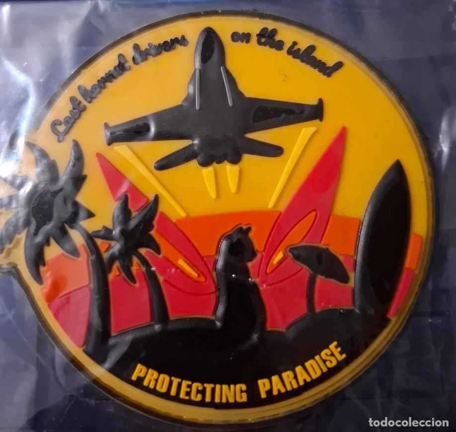 Militaria: PARCHE EJERCITO AIRE ALA 46 ESCUADRON 462 CANARIAS NUEVO