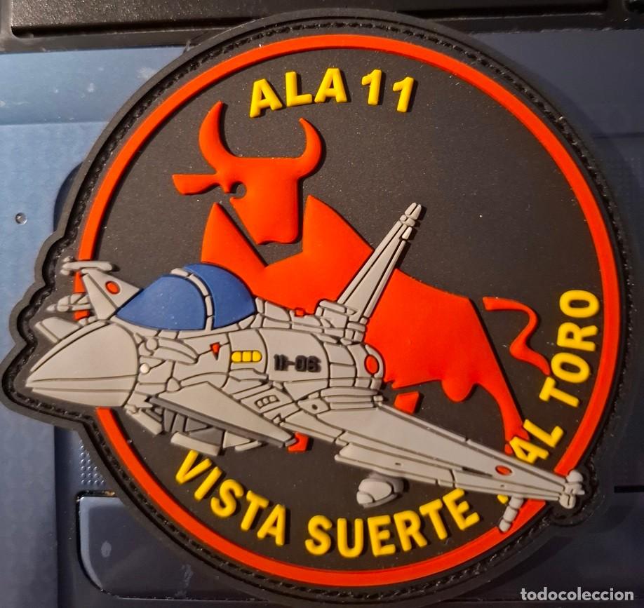 Militaria: PARCHE EJERCITO AIRE ALA 11 EUROFIGHTER NUEVO