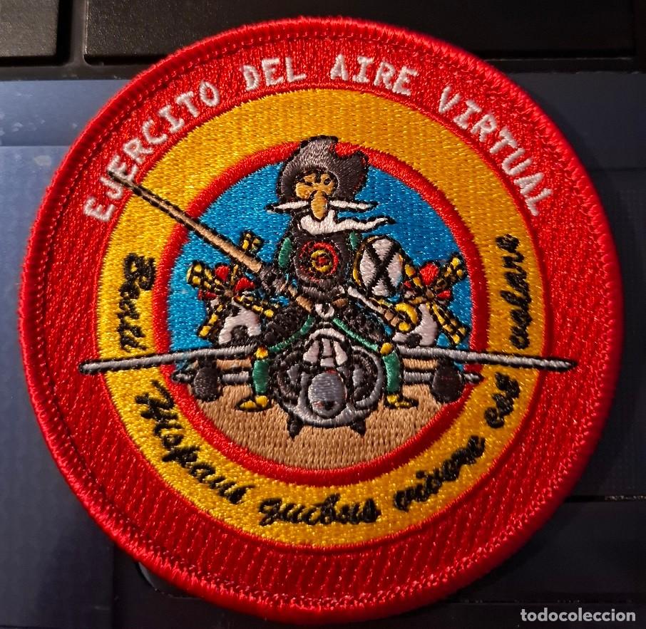 Militaria: PARCHE EJERCITO AIRE VIRTUAL NUEVO - Foto 1