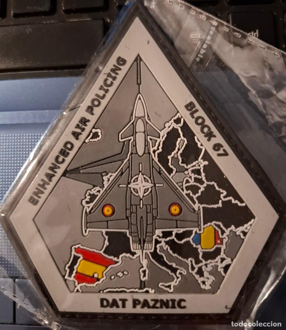 Militaria: PARCHE EJERCITO AIRE DAT PAZNIC AIR POLICING NUEVO