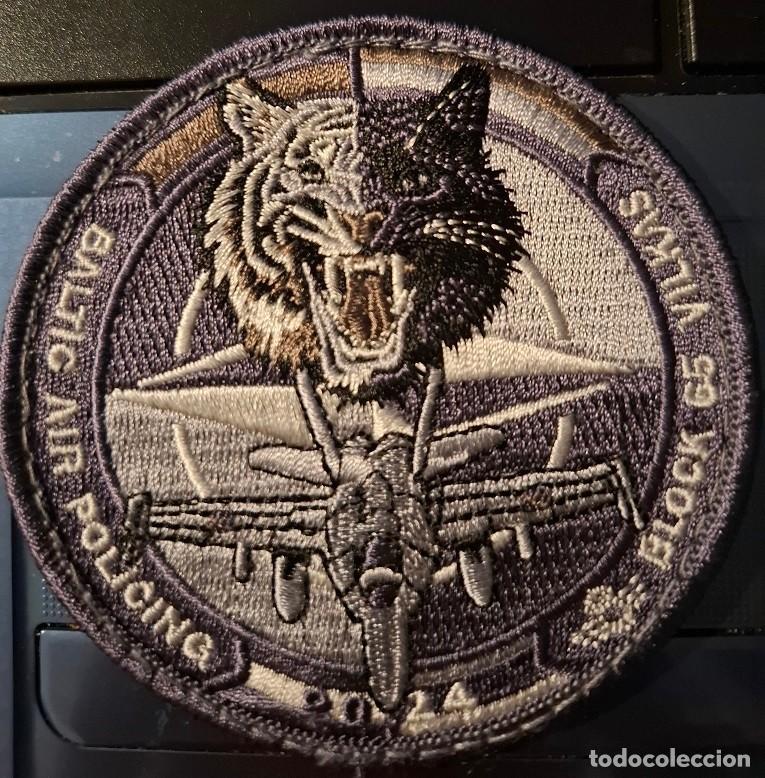 Militaria: PARCHE EJERCITO AIRE BALTIC AIR POLICING VILKAS 2024 NUEVO