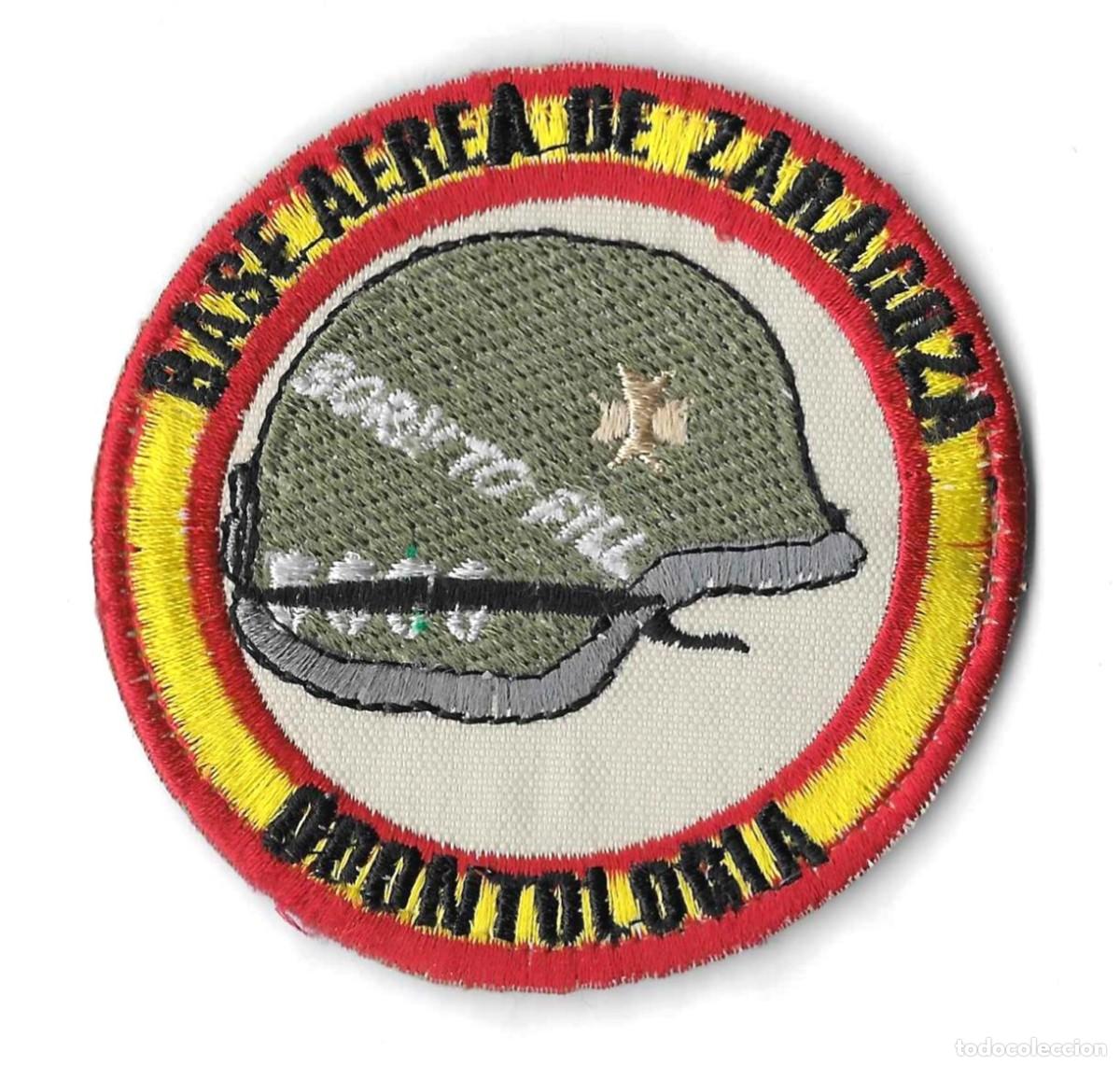 Militaria: PARCHE ODONTOLOGIA &rdquo;BORN TO FILL&rdquo; BASE AEREA DE ZARAGOZA EJERCITO DEL AIRE