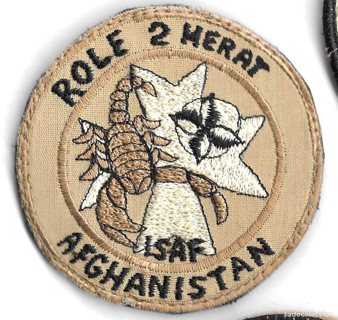 Militaria: PARCHE ROLE 2 HERAL AFGANISTAN SANIDAD EJERCITO DEL AIRE OTAN NATO