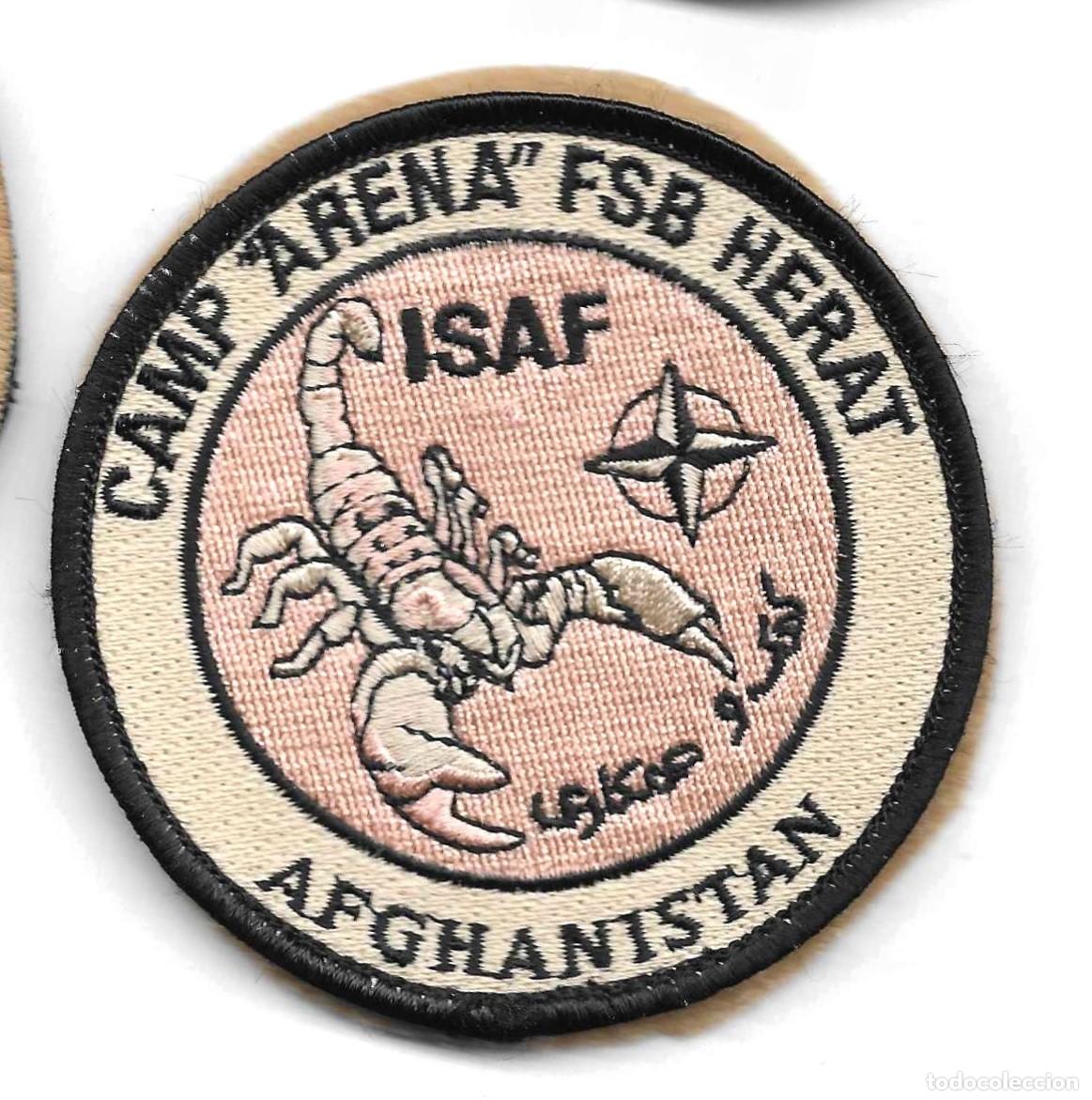 Militaria: PARCHE RS AFGANISTAN CAMP ARENA HERAT OTAN NATO EJERCITO DEL AIRE