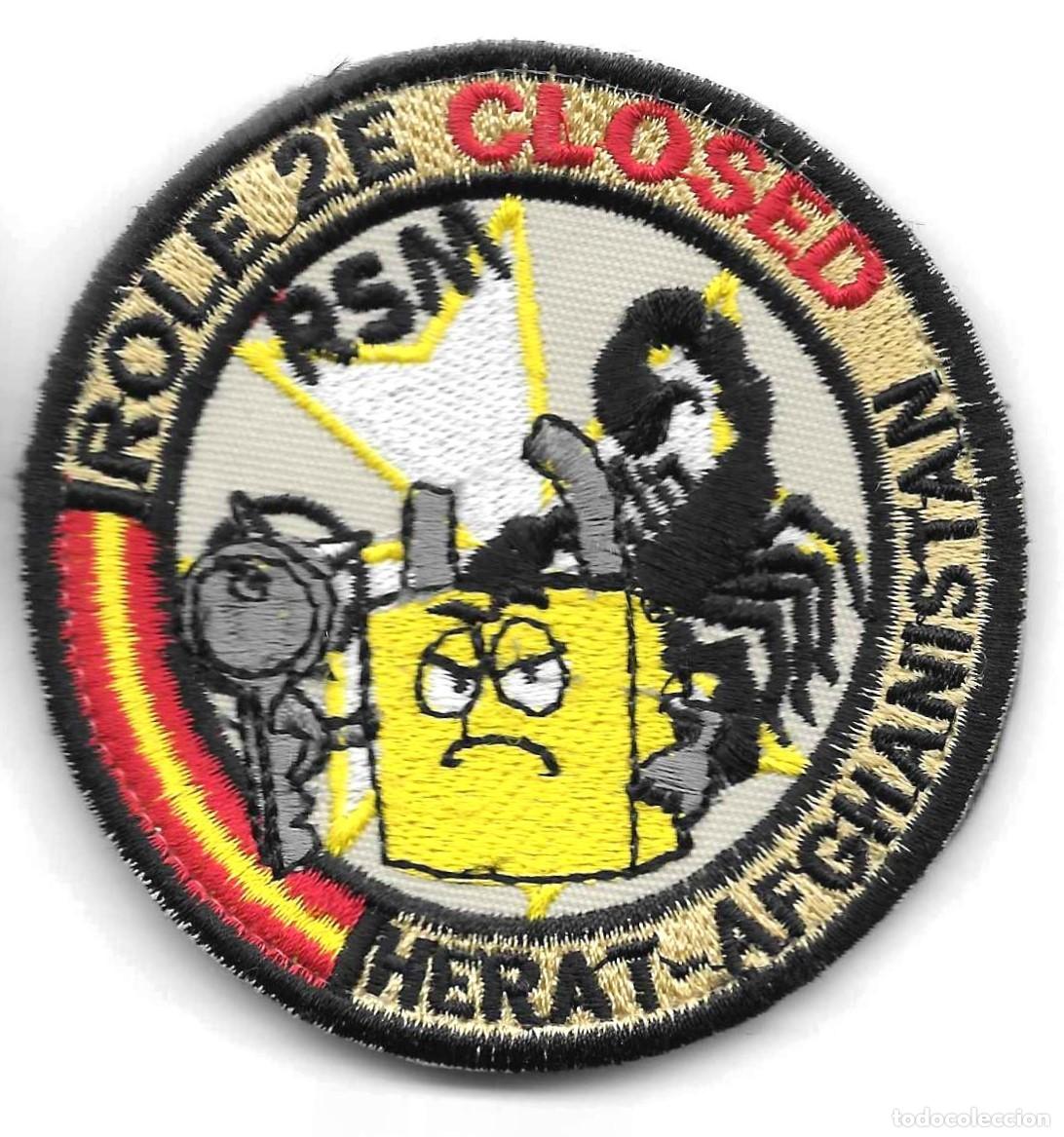 Militaria: PARCHE RSM AFGANISTAN HERAT ROLE 2E SANIDAD OTAN NATO EJERCITO DEL AIRE