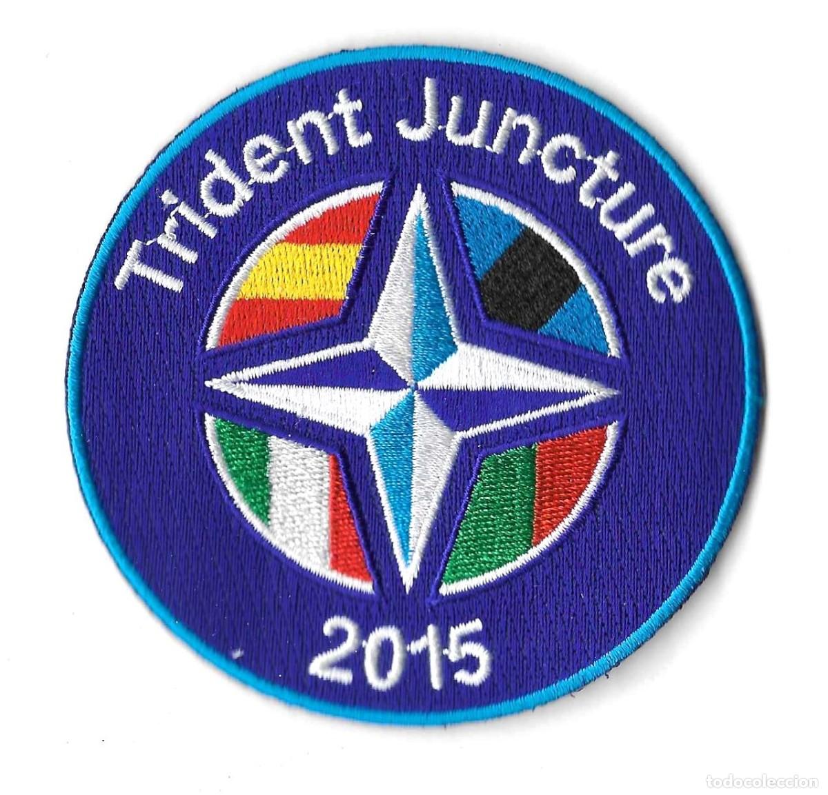 Militaria: PARCHE TRIDENT JUNCTURE 2015 EJERCITO DEL AIRE